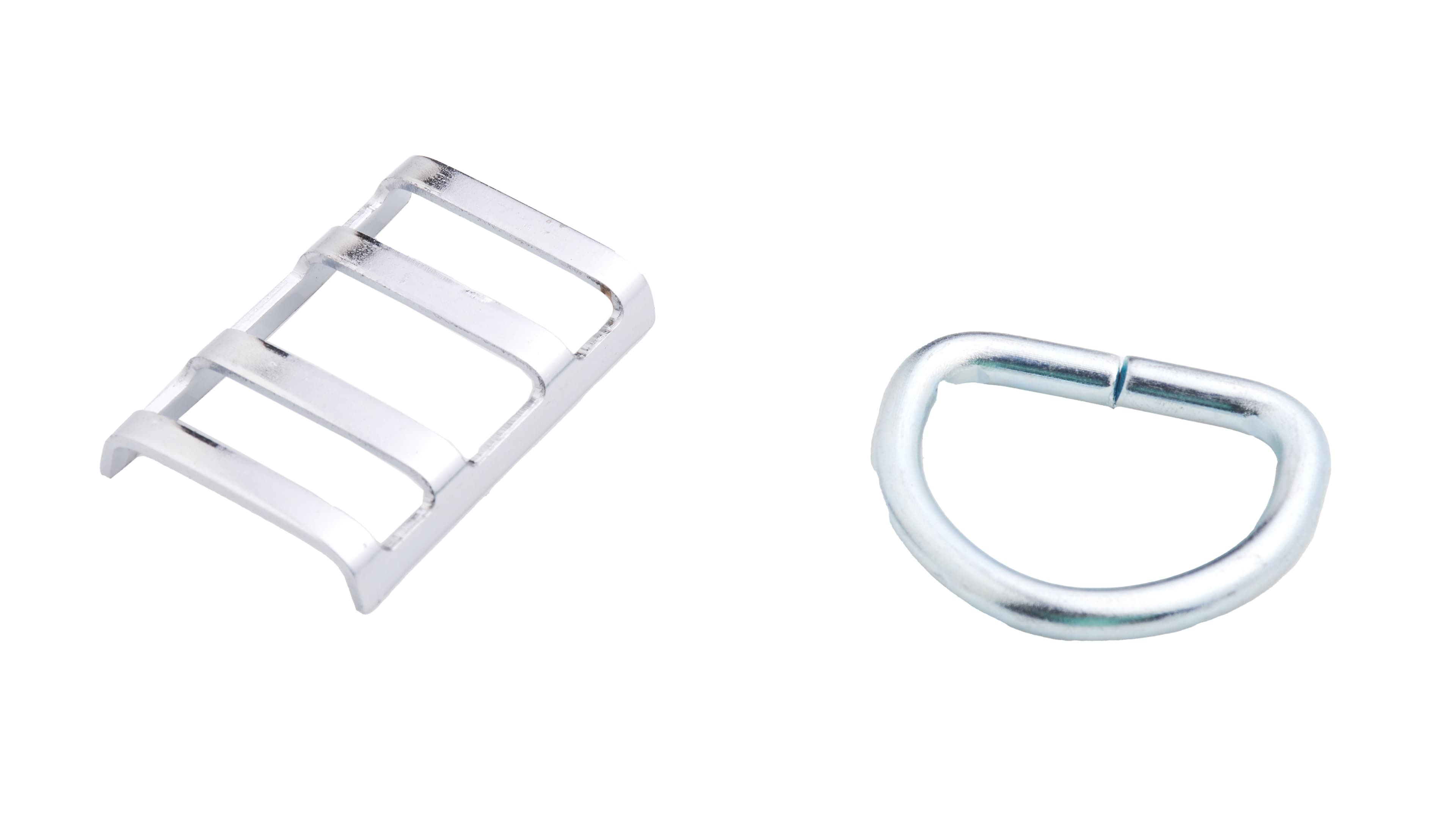 SS Strap Buckle and MS D-Ring